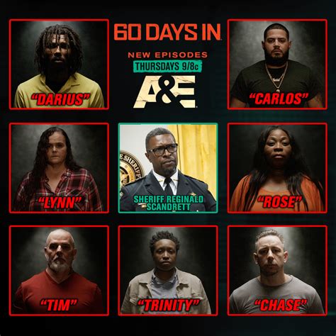 <b>Episode</b> Info A new breed of participants enter the program and encounter unprecedented challenges in Sheriff Scandrett's jail. . 60 days in season 7 episode 1